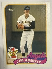 1989 Topps - Jim Abbott #573 (RC)