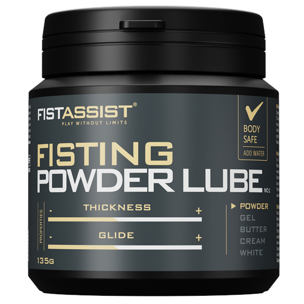 135G FISTING POWDER LUBE Anal Sex Lubricant MEN Fisting Massage FIST ASSIST UK