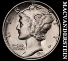 1941 Mercury Dime- Choice Gem Brilliant Uncirculated++++ No Reserve #J3285