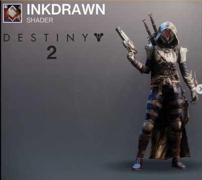 Destiny 2 : Inkdrawn Shader - GLOBAL   Code - ALL PLATFORMS!