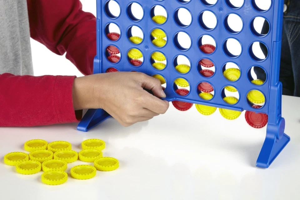 Hasbro Gaming Connect 4 Classic Grid Strategy Board Game 2 Player Ages 6+ - Image 2 of 4