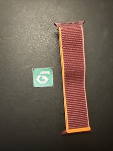 Apple Watch Sport Loop 44mm (42/45/46/49) Genuine OEM Plum Purple Used
