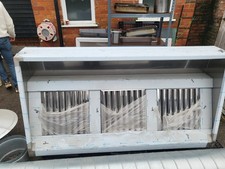 Commercial Kitchen Extraction Fan Canopy and Ventilation System with Filters