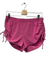Five Dancewear High Tied Shorts Womens Large Airbrush Pink Five the Label