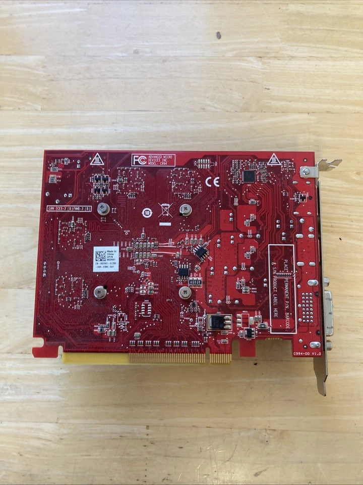 002H81 Dell AMD Radeon RX-560DE 2GB PCI Express 3.0 x16 GDDR5 Graphics Card - Image 2 of 3