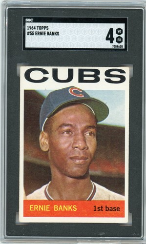 1964 Topps Ernie Banks #55 card