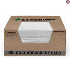 FlashDry Oil Absorbent Pads  High Absorbency of Oil-Based Liquids,