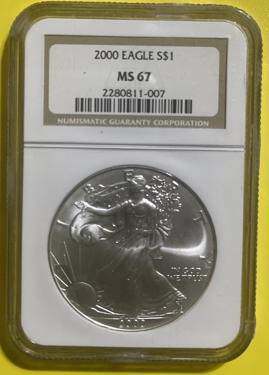 2000 Grade MS 67 Silver Bullion Coins for sale | eBay