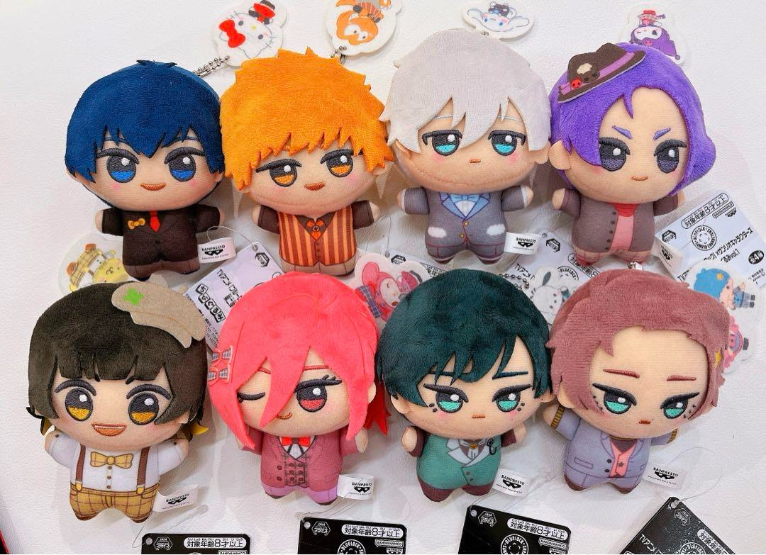 Blue Lock × Sanrio Chibigurumi Plush Doll Complete Set of 8 Prize