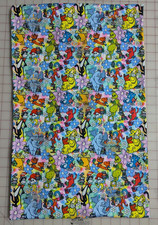 Cat n the Hat Grinch Dr Seuss Custom Print 1 Yard Fabric Seamless Design Ap59x36