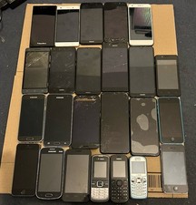 Joblot 38x Faulty Mobile Phones Spares Or Scrap Samsung Sony iPhone Motorola Etc