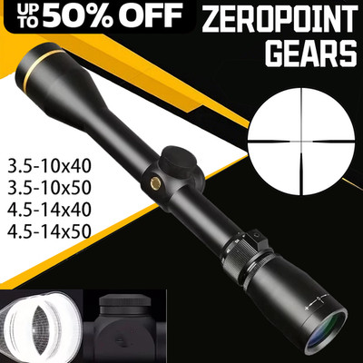 VX-2 VX-3 Series Duplex Riflescope w/ Wide Filed of View - Matte Black, Lp Clone