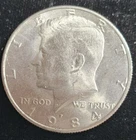 AU 1984-P 50C Kennedy Half Dollar