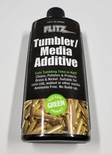 TA04885 FLITZ TUMBLER MEDIA ADDITIVE 7.6 OUNCE BOTTLE - NEW - FREE SHIP!