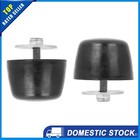 <!--F#f_0-->Pack x 2 For Jeep Wrangler KJ71051BK Black Rubber Bumper Cushion Hood Bump Stop<!--F/-->