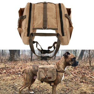 military dog backpack