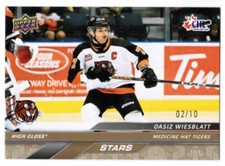 24/25 2024 UPPER DECK CHL OASIZ WIESBLATT #347 BASE STARS HIGH GLOSS /10 TIGERS