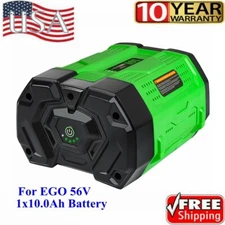 New 10.0Ah For Genuine EGO BA5600T Power + 56V 10Ah Lithium-Ion Battery Replace