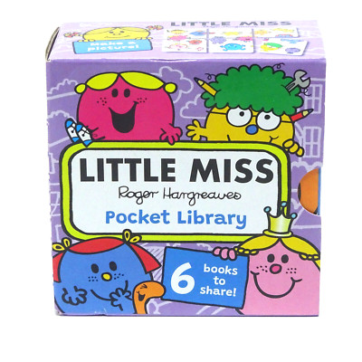 Mr Men Little Miss Books Roger Hargrieves Children Library Reading McDonalds Toy
