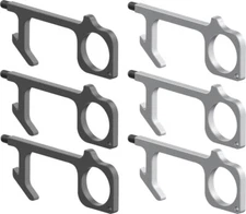 24 PCS Key Door Opener Handheld Keychain No Touch Hand Tool Touchscreen  stylus