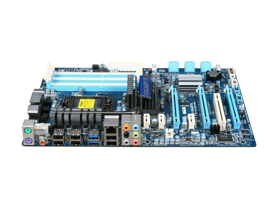 GIGABYTE GA-X58-USB3 Intel X58 LGA 1366 USB 3.0 ATX Motherboard - Image 3 of 4