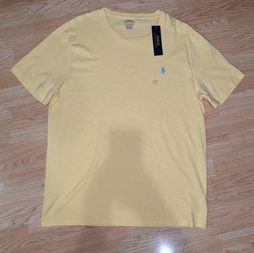 Polo Ralph Lauren Men’s Banana Peel Yellow Classic Fit Polo Shirt XL NEW W TAGS