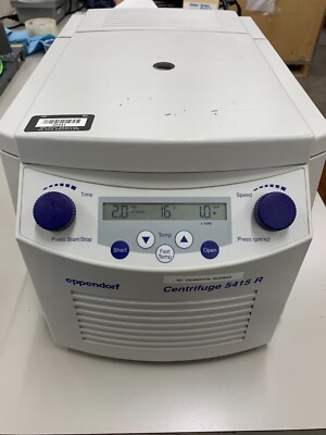 Eppendorf 5415R Refrigerated Centrifuge | eBay