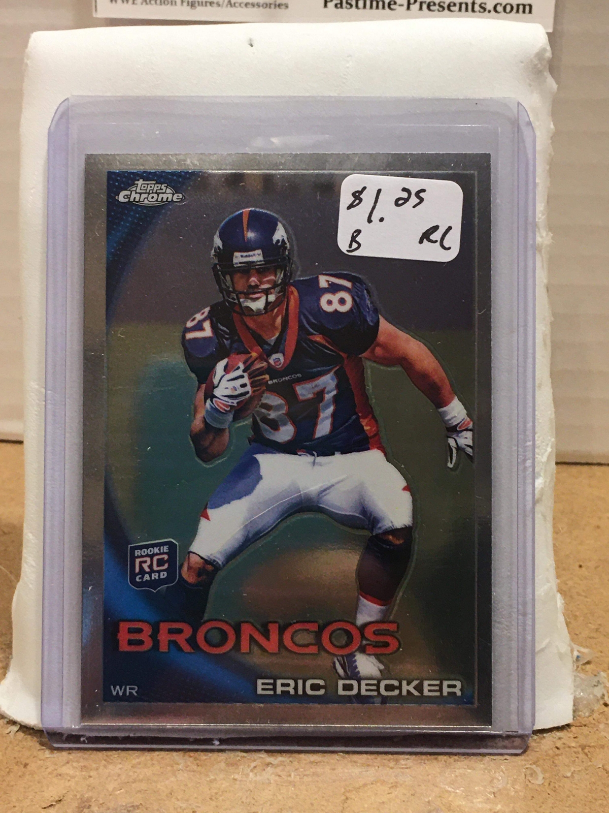 2010 Topps Chrome #C98 Eric Decker RC Denver Broncos (B)