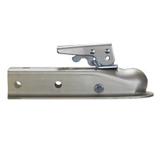 Trailer Hitch Coupler Tongue 3500lbs 2 Ball X 2 Channel