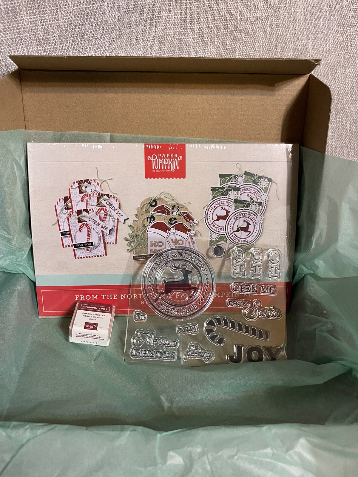 Stampin Up! Paper Pumpkin Kit - FROM THE NORTH POLE New November 2022