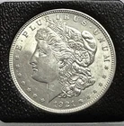 Morgan Silver Dollar 1921 P Double Die Reverse 90% $1 Coin Uncirculated