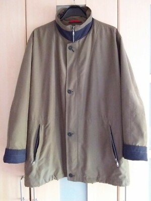Herren Jacke Bugatti, Größe 54, Farbe: kamel/beige/hellbraun/schlamm, mit blau