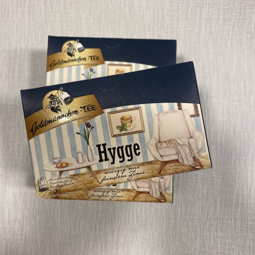 3x Gold Male Tea Hygge Herbal Tea with Cinnamon Vanilla Flavor 3x 20 Bags - Picture 2 of 4