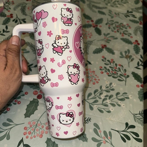 Hello Kitty Workout 40 oz Tumbler With Handle
