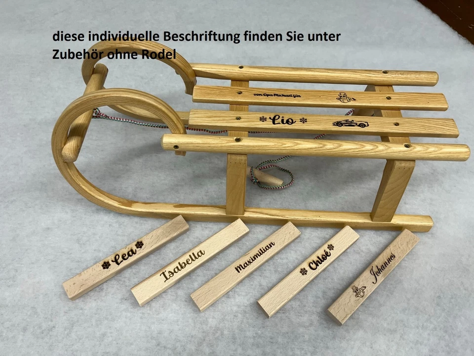 Ress Schlitten Gebirgsrodel mit Gurtsitz direkt vom Hersteller - Bild 4 von 4