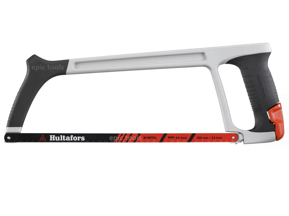 HULTAFORS HMX-12 Professional Alloy 12" (300mm) Hacksaw & 24TPI Bi-Metal Blade