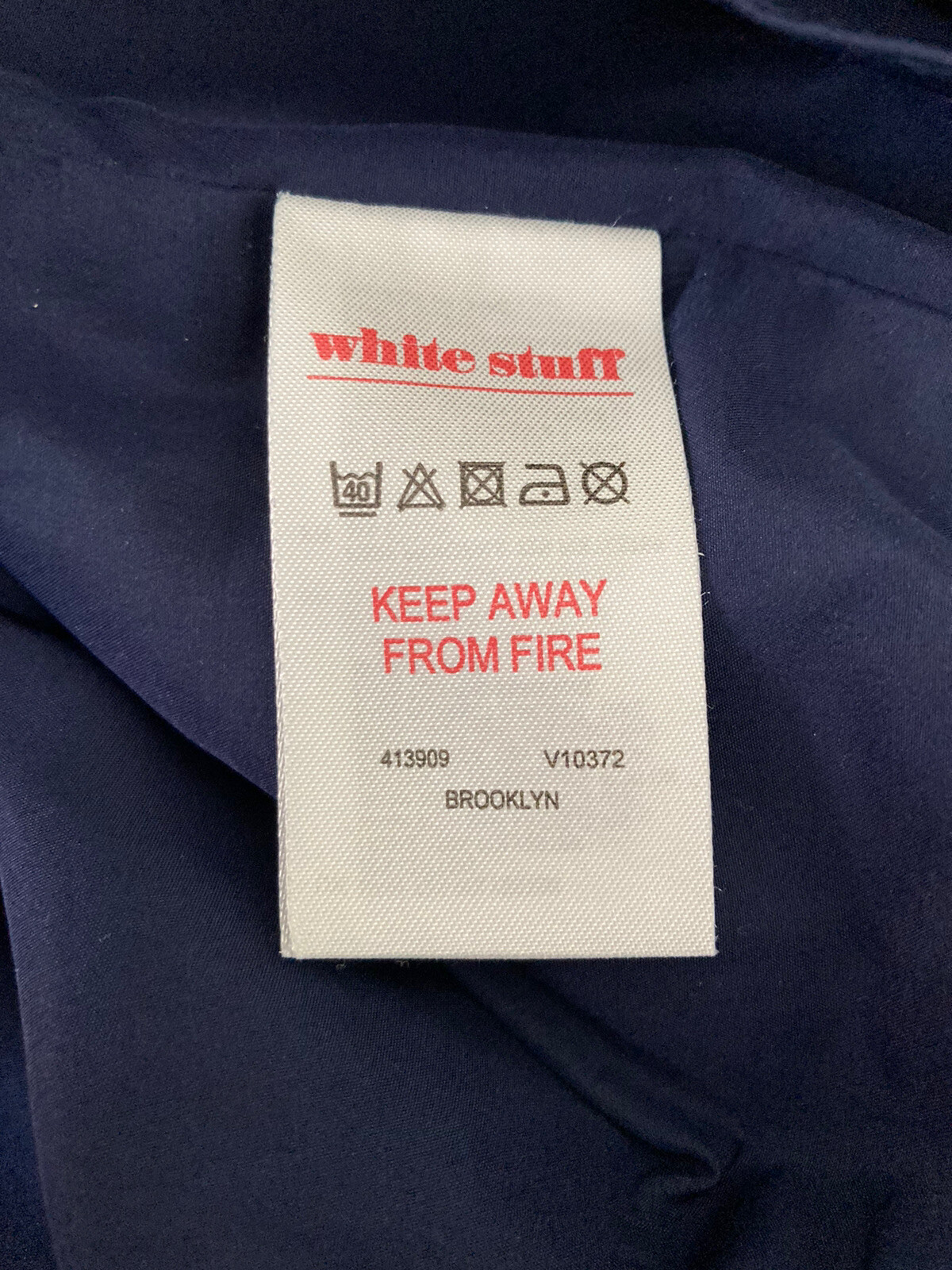 White Stuff Ladies Blue Patterned Lined Skirt Siz… - image 5