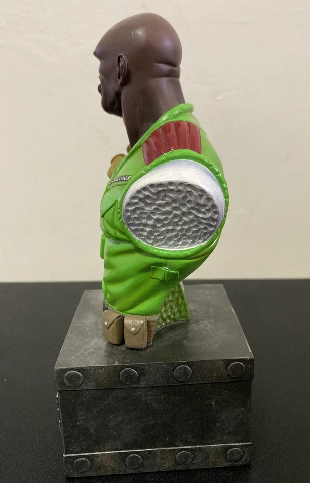 MINI BUSTO DE RESINA PALISADES TOYS GI JOE ROADBLOCK Foto 4 de 4