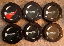 5x Gearstar Coaster Restaurant Pager AFN02CPAR + Bun30ZZAR Charger - NEEDS PARTS