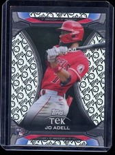 2021 Topps Update Tek 70th Anniversary Topper Jo Adell RC #TTA-23 Angels