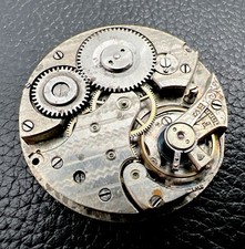 Fisk Bros Minneapolis Swiss Pocket Watch Movement Parts or Repair