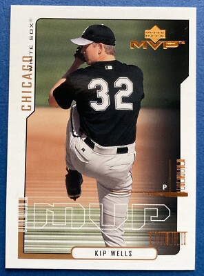 ホワイトスカイヴィールスカート KIP WELLS 2000 UPPER DECK MVP BASEBALL CARD 206 CHICAGO WHITE SOX