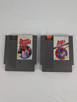 Bases Loaded 1 And 2 Nintendo Entertainment System NES Lot Bundle One Two