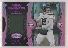 2021 Certified New Generation Jerseys Mirror Pink 86/199 Zach Wilson #NG-2 uk2