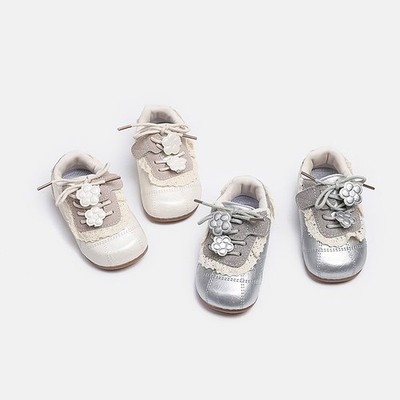 Girl Princess Sports Shoes, Genuine Leather, Cute Casual Shoes For Baby Girls To