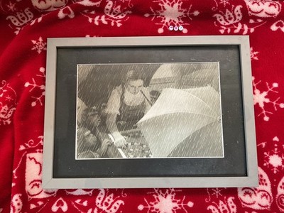 LIMITIERTER KUNSTDRUCK, SELTEN GERAHMT, JUMANJI, VON CHRIS VAN ALLSBURG