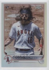 2022 Topps Chrome Image Variation SP Base Refractor Brandon Marsh #133 ii1