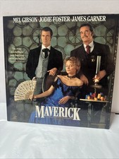 Maverick Widescreen Laserdisc LD Mel Gibson Jodie Foster