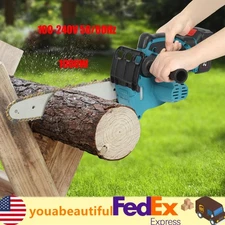 Cordless Chainsaw Handheld Rechargeable Chain Saw Electric Chainsaws for Wood