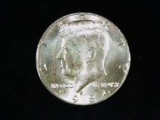 1984-D Kennedy Half Dollar AU++ (1). Free Shipping!